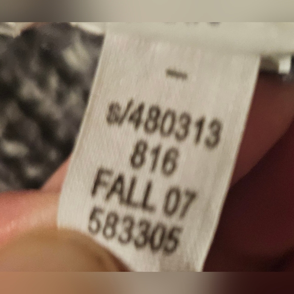 [GAP] Speckled White & Gray Button Down Sweater/Cardigan《L》 - Picture 9 of 10